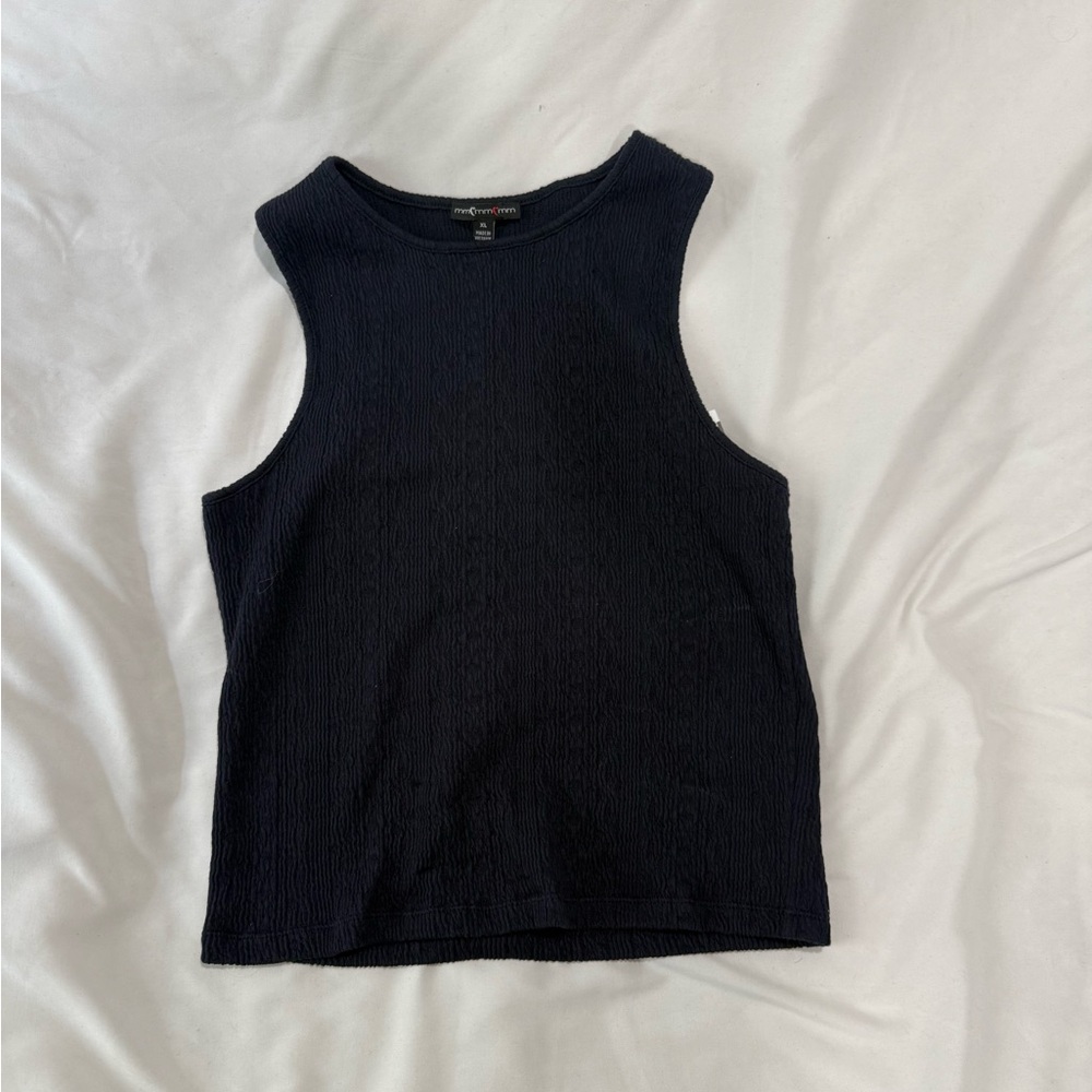Navy Blue Tank Top